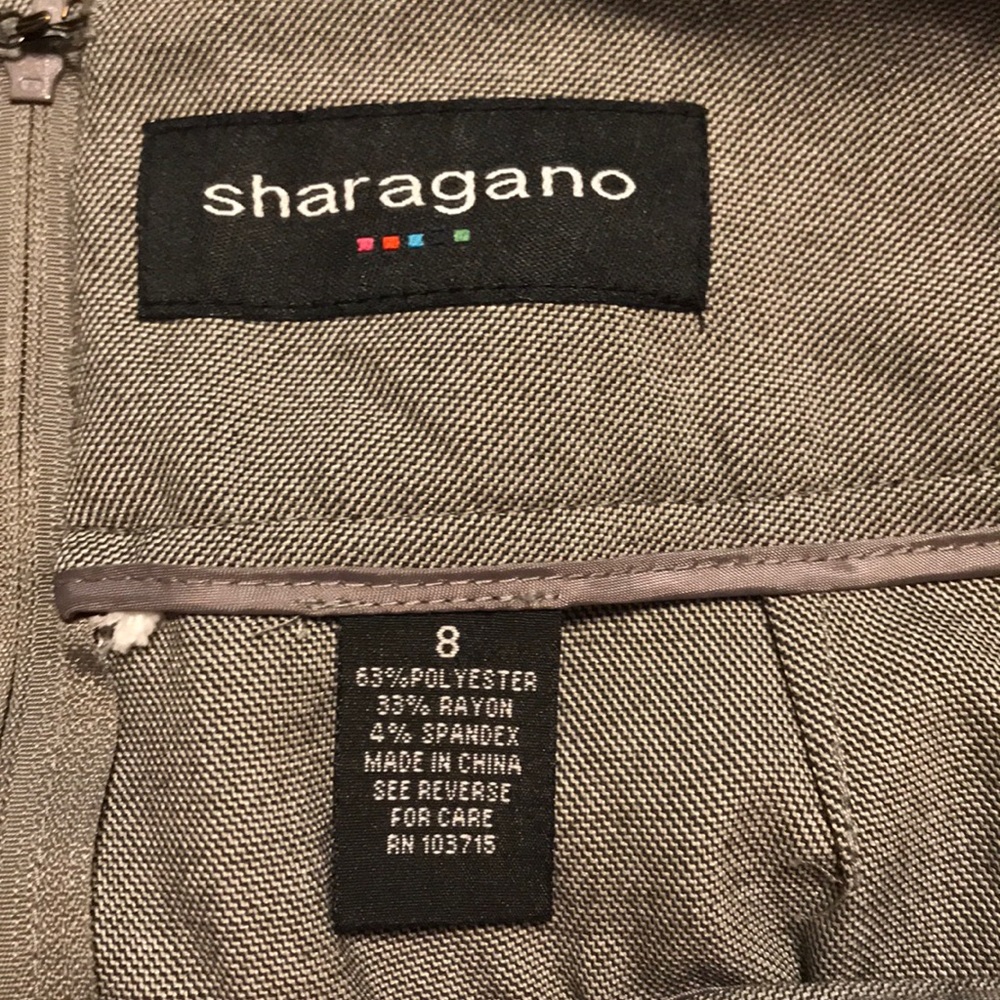Grey and black skirt